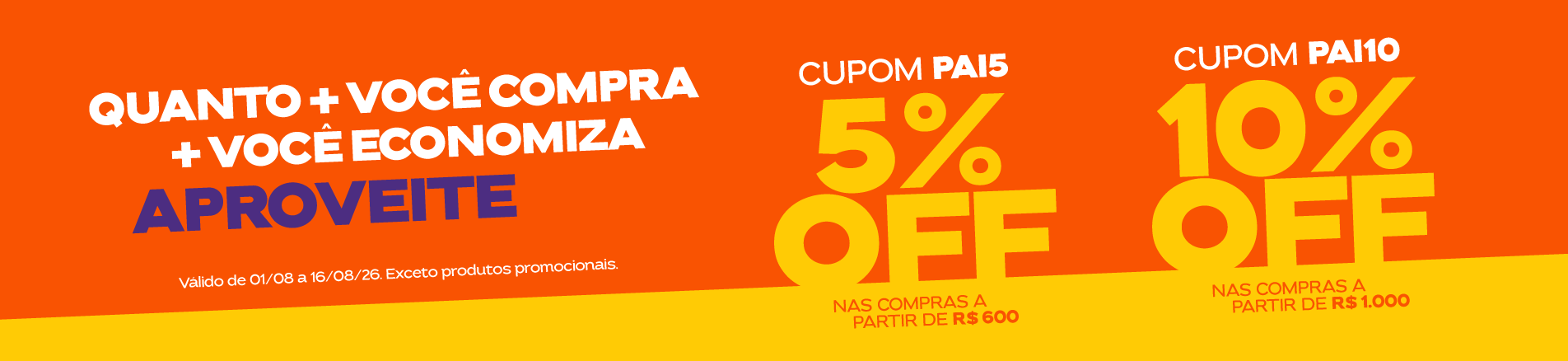 Desconto Progressivo | Desktop