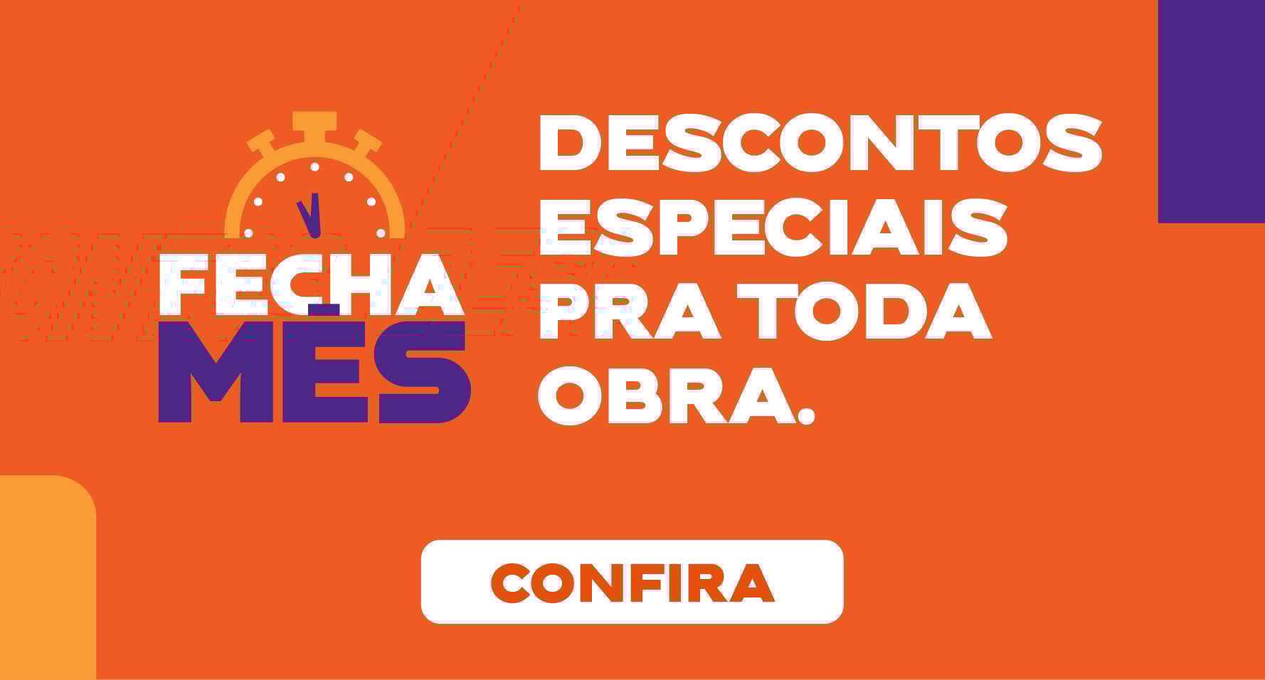 Banner Fecha Mês Maio | Mobile