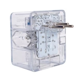 Adaptador 2P+T DPS iClamper Energia 3 Transparente