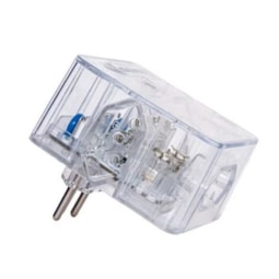 Adaptador 2P+T DPS iClamper Energia 3 Transparente