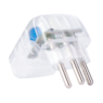 Adaptador 2P+T DPS iClamper Mobi 10A Transparente