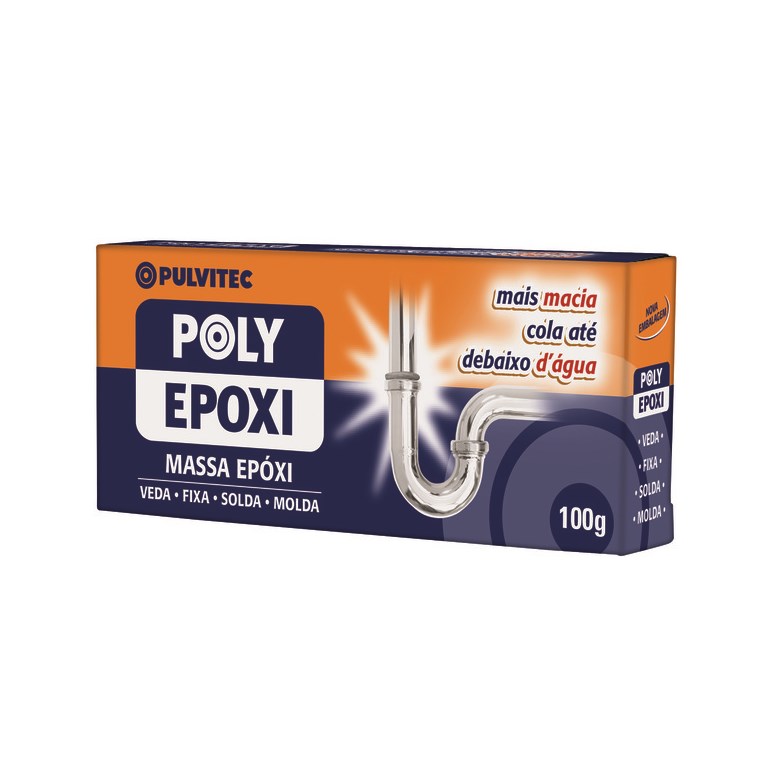Adesivo Epóxi Polyepox 100g Pulvitec