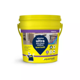 Adesivo Ultra Vinílico Galão 4Kg Branco Quartzolit
