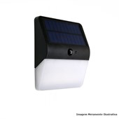 Arandela Solar 400lm 3000K Ecoforce