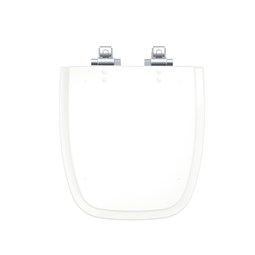 Assento Sanitário Fit/City/Versato Smart Clean Branco Policlass