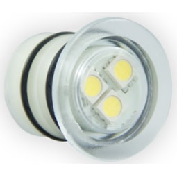 Balizador Led 0,5w Branco Quente Brustec