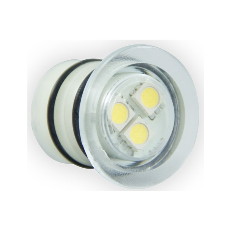 Balizador Led 0,5w Branco Quente Brustec