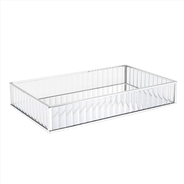 Bandeja MDF Com Fundo Treliça 30x4x20cm Natural Lyor Bandeja MDF Com Fundo Treliça 30x4x20cm Natural Lyor