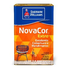 Base F Novacor Color Parede Semi Brilho 16 Litros Sherwin Williams