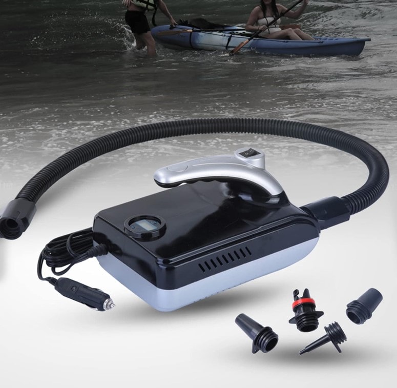 Bomba de Ar Elétrica 12W Com Display Digital Casa OK