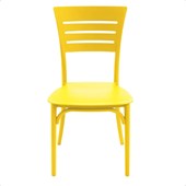 Cadeira Robust Linea Amarelo Forte Plástico