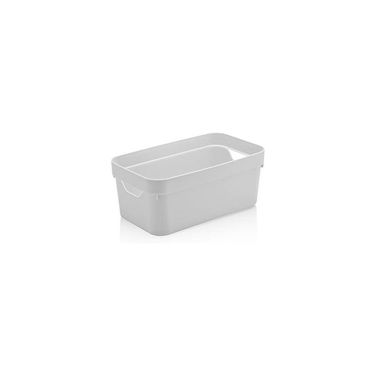 Caixa Organizadora Cube Pequeno Branco Martiplast