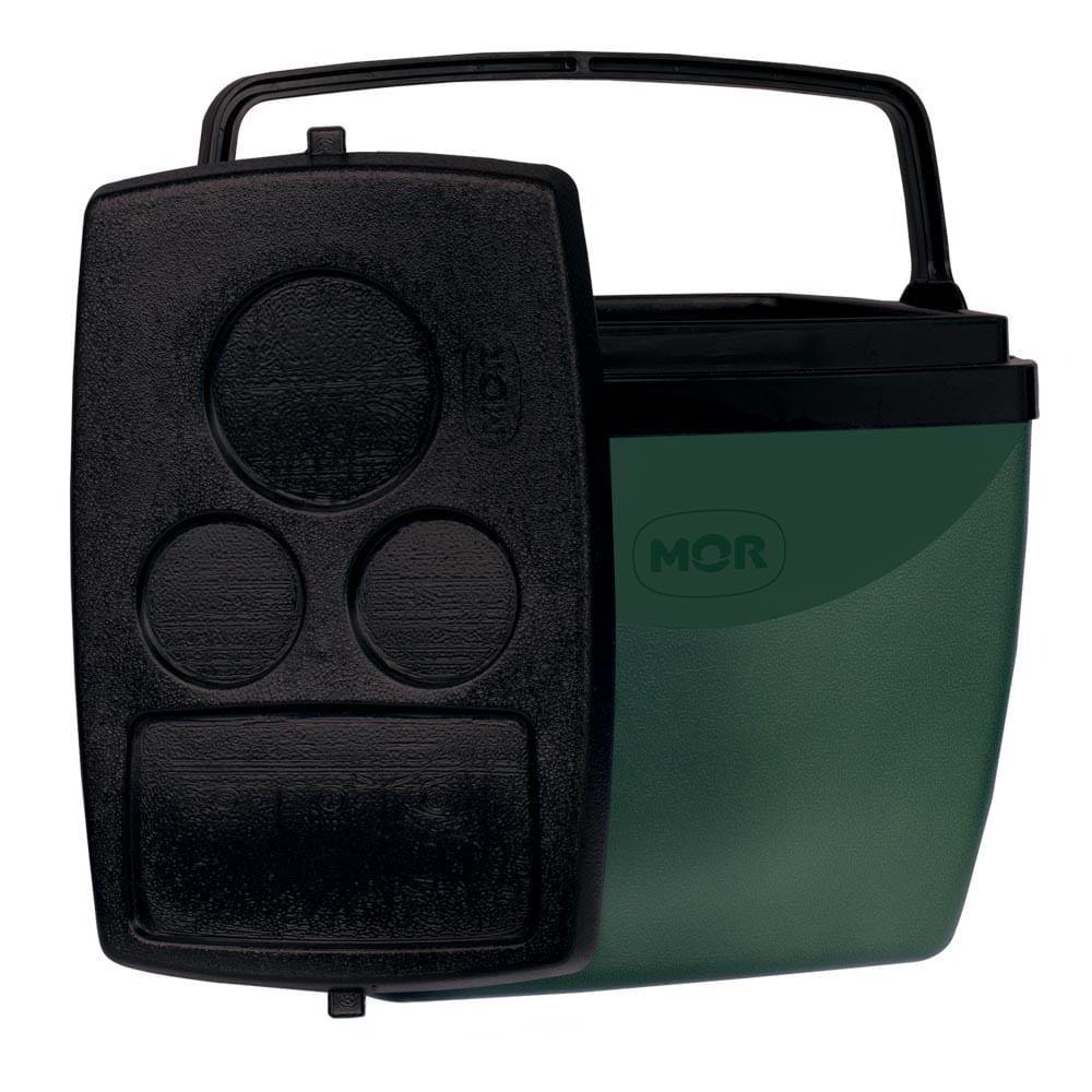 Caixa Térmica 18L Verde com Preto Mor