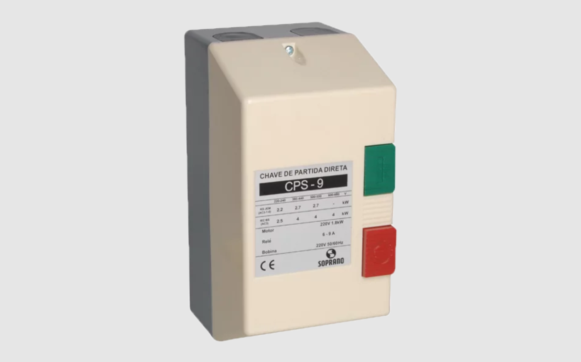 Relé Térmico de Sobrecarga RTT 07,00-10,00A Soprano