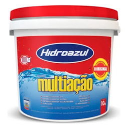 Cloro Multiação Balde 10kg Hidroazul
