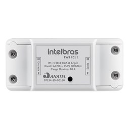 Controlador Smart WiFi para Ambientes EWS 201 E Intelbras