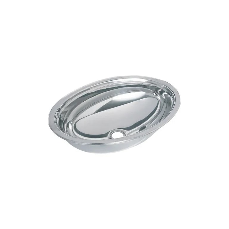 Cuba Oval 36x26x11 Aço Inox 304 Tecnocuba
