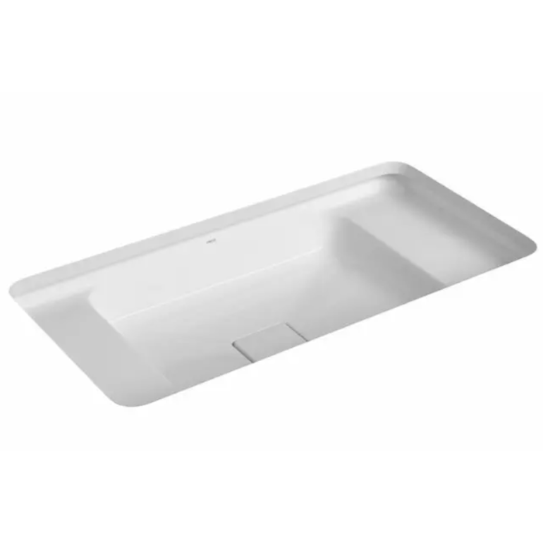 Cuba Retangular de Embutir com Mesa 60cm Branco Deca
