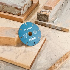 Disco de corte madeira para serra-mármore 110mm Bosch