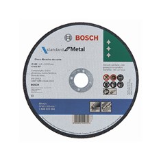 Disco de Corte para Metal 180x1,6mm Reto Bosch