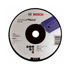 Disco de Desbaste Standard para Metal 180x6mm Deprimido Bosch