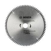 Disco de Serra Circular Eco For Wood D254 80 Dentes Bosch