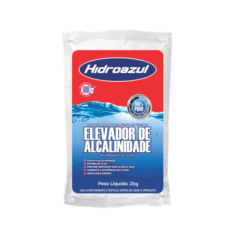 Elevador De Alcalinidade Saco 2Kg Hidroazul