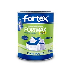 Esmalte à Base d'água Premium Fortmax Zero 900ml Preto Brilhante Fortex