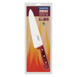 Faca para Churrasco Polywood Nº 10 Vermelho Tramontina