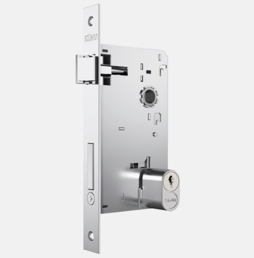 Fechadura 1601/39 Cromado Espelho de Inox Stam