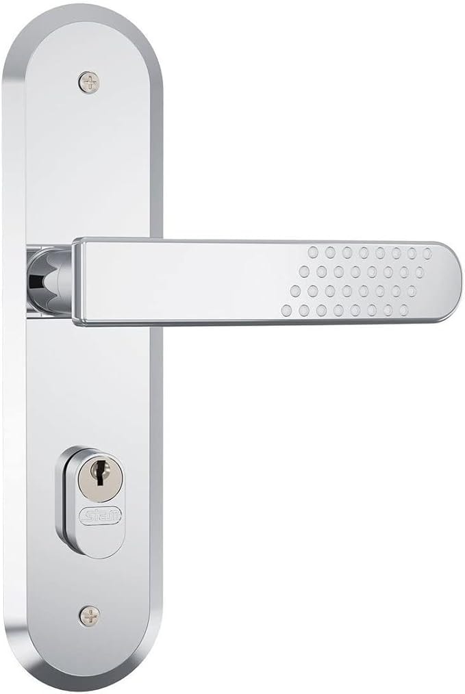 Fechadura 1801/21 - Espelho Inox Stam