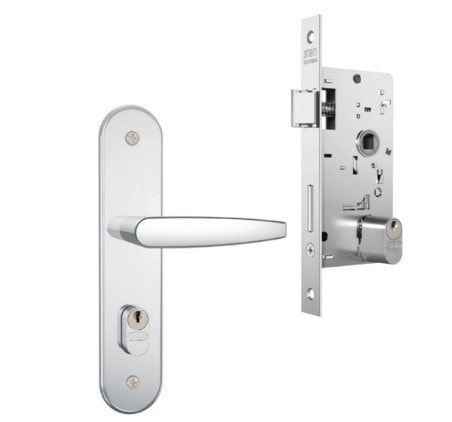 Fechadura 804/33 Espelho Externa Inox Stam