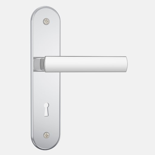 Fechadura 804/33 Espelho Externa Inox Stam