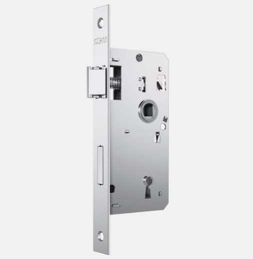 Fechadura 804/35 Cromado Espelho de Inox Stam