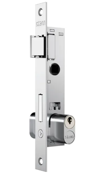 Fechadura Stam 401/07 Espelho Inox