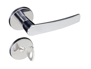 Fechadura Zamac Concept Externa 401E Roseta Cromado Pado