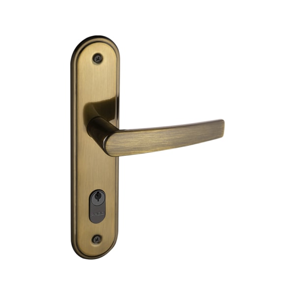 Eme様 Fechadura Zamac Concept Externa Espelho 401E Bronze Oxidado Pado