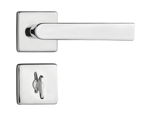 Fechadura Zamac Concept Rq1 414-40 Ce Ccz-55 Cromado Pado