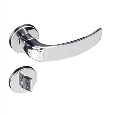 タマ子 Fechadura Zamac Copa Banheiro 962-80B Roseta Cromado Pado