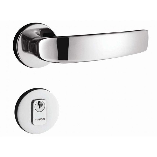 Fechadura Zamac Victoria Externa 900/504 90E Roseta Cromado Pado