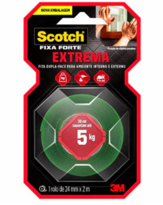 Fita Fixa Forte Extreme 24mmx2m 3M