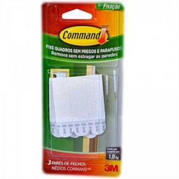 Fixa Quadro Command Médio Branco 3M