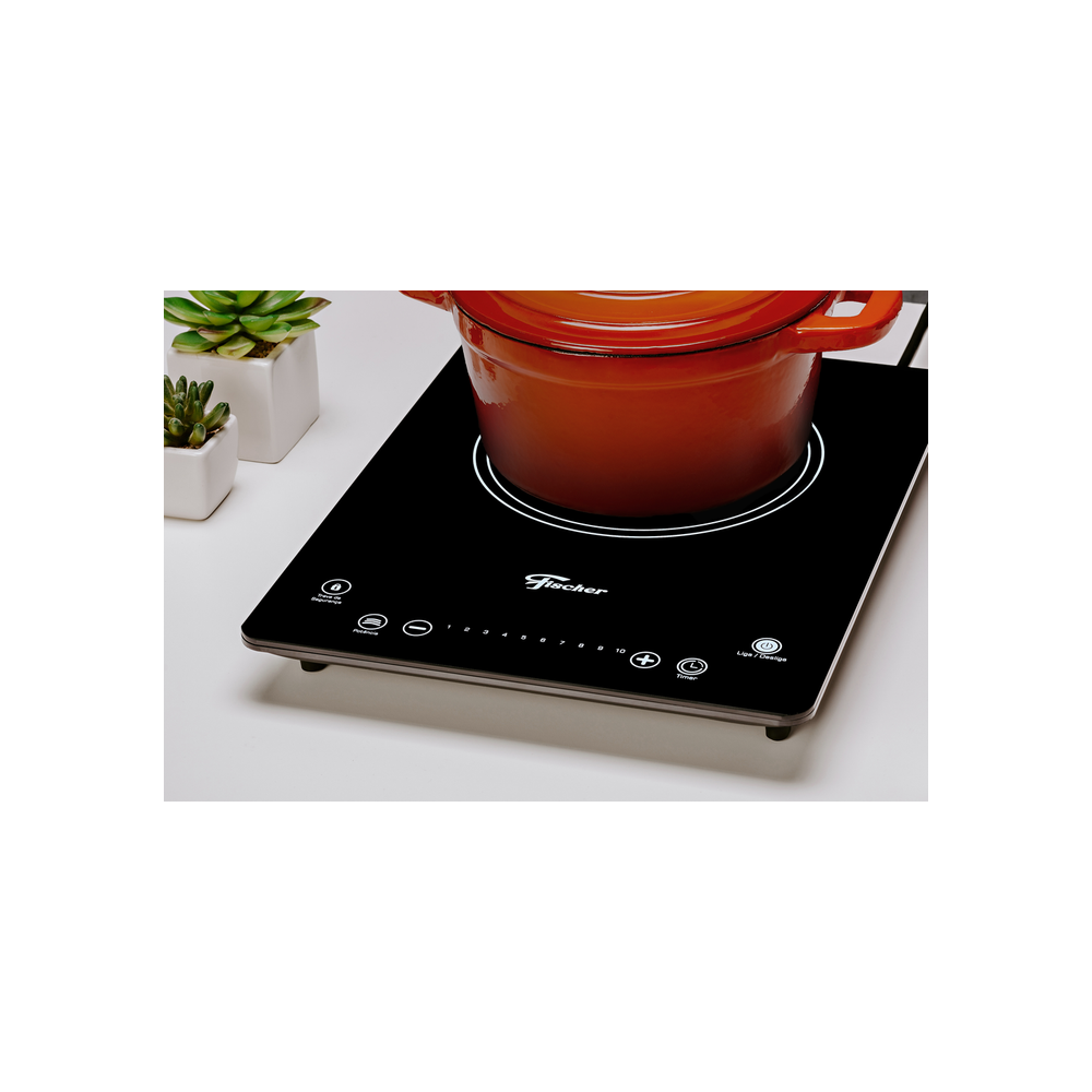 Fogão Cooktop de Indução 1 Boca 220v - Fischer - Normatel