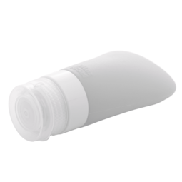 Frasco Para Viagem de Silicone Cinza 60ml Lyor