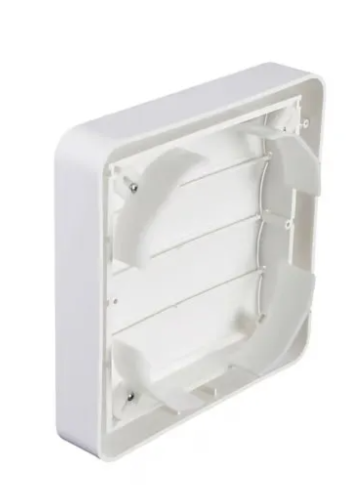 Grade De Ventilação Veneziana Auto Fechante 15mm Branca