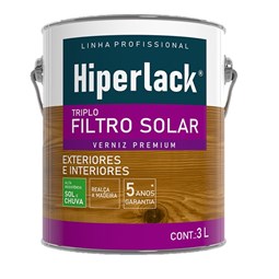 Hiperlack Triplo Fs Ab 3,0L Mogno Hidracor