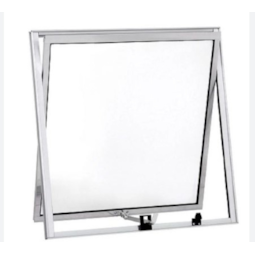 Janela Maxim Ar 60X60cm Palace Branco Vidro Liso - Líder