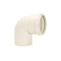 Joelho 90° Esgoto 75mmx3\\\" Branco Amanco Wavin