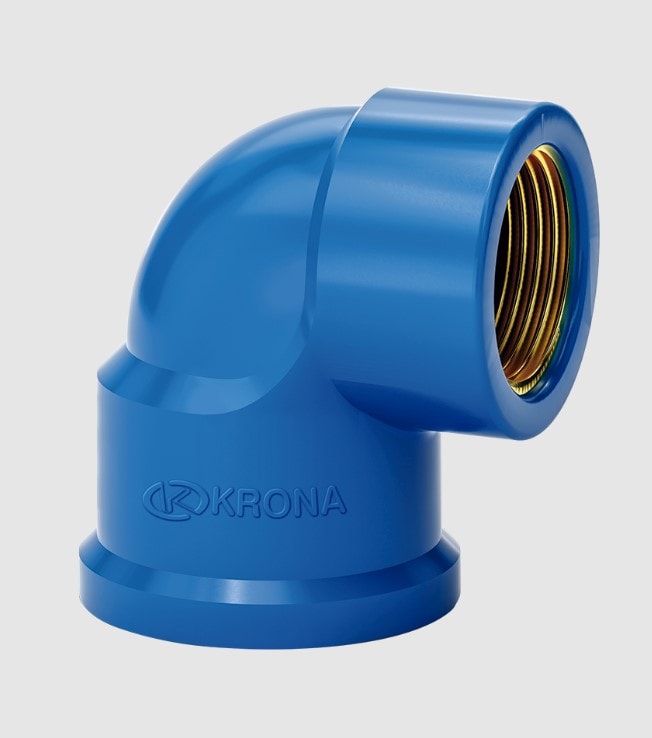 Joelho 90° Soldável com Bucha de Latão 25mm x 1/2