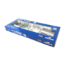 Kit Banheiro Inox 5 Peças Cromado Reis Inox